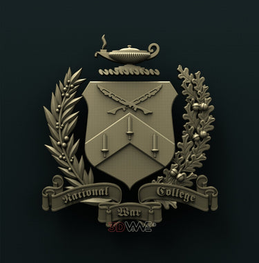 NATIONAL WAR COLLEGE (NWC) 3D STL 3DWave